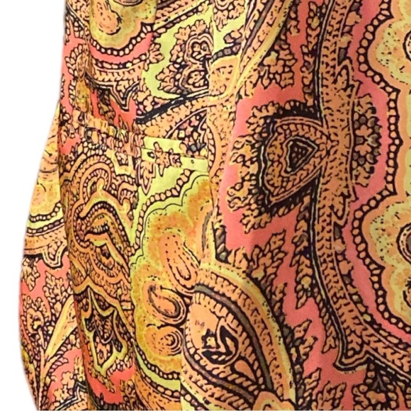 Handmade silk paisley blazer one of a kind. - Picture 4 of 12